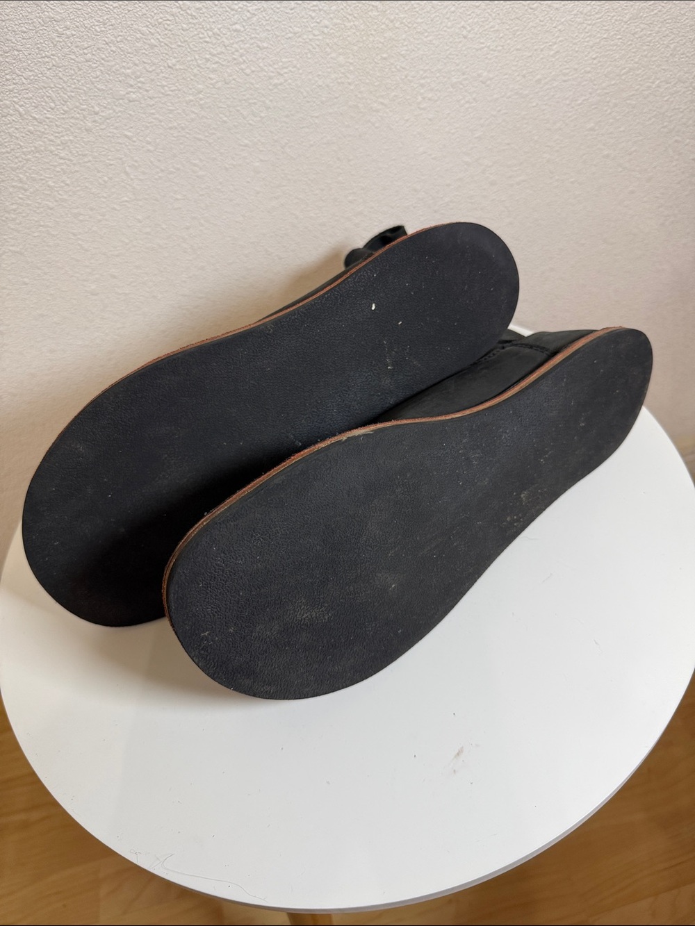 DaVinci Barefoot Black Leather Chukka Boots - Picture 8 of 8